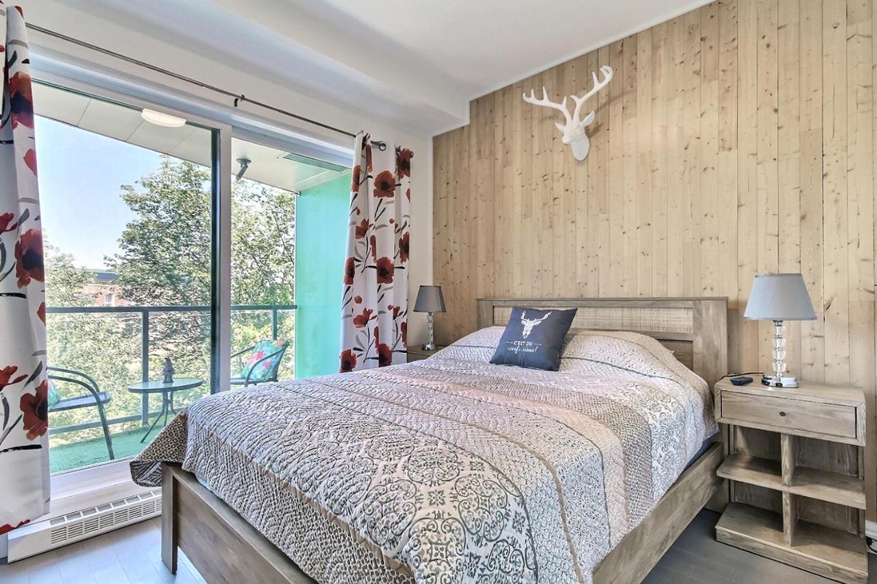 Good Vibes Only -Modern And Spacious 2 Bedroom Condo 4 Beds Free Parking, Gym Quebec Exteriér fotografie